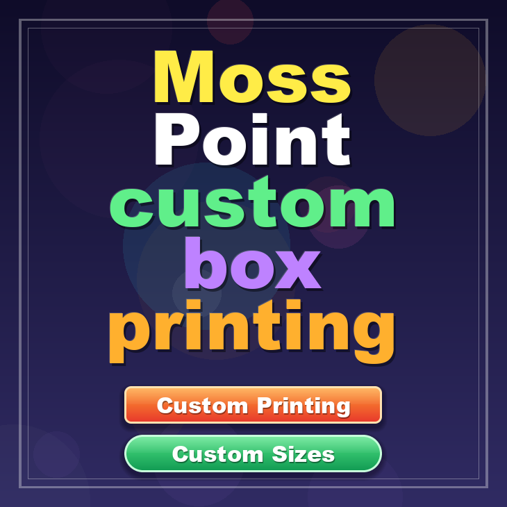 Moss Point custom box printing