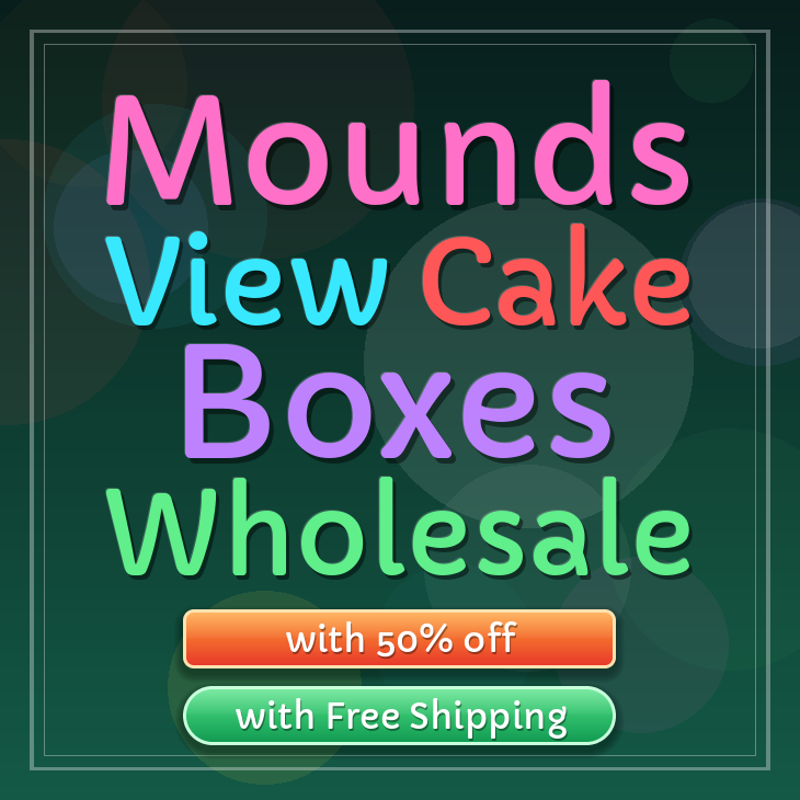 Mounds View cake boxes