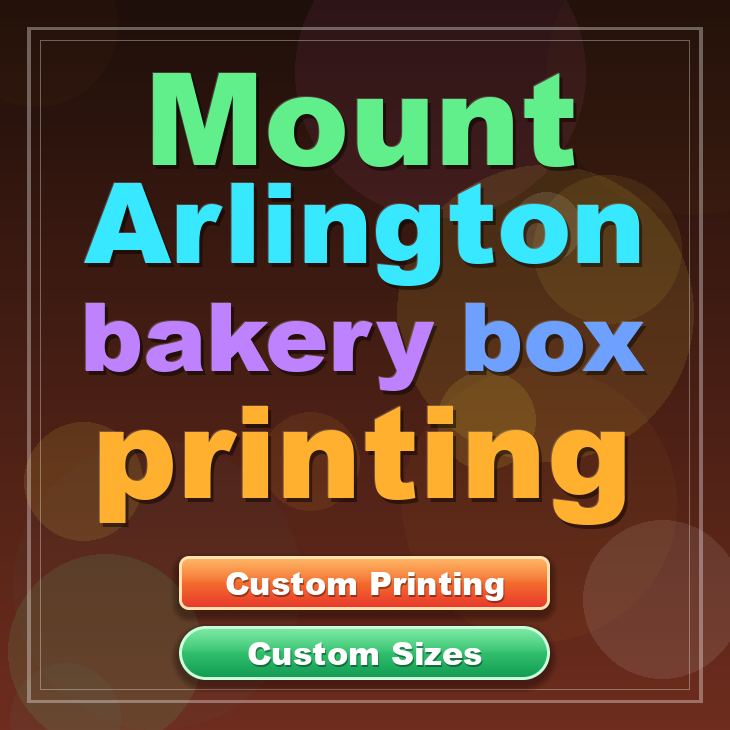 Mount Arlington bakery box printing