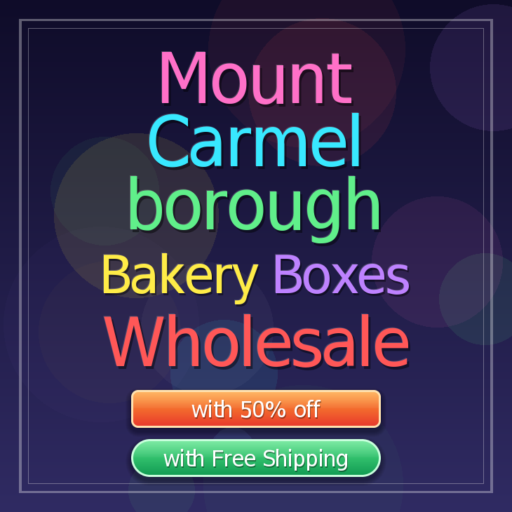 Mount Carmel Borough bakery boxes