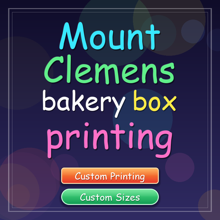 Mount Clemens bakery box printing