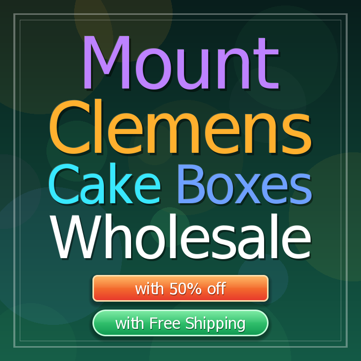 Mount Clemens cake boxes