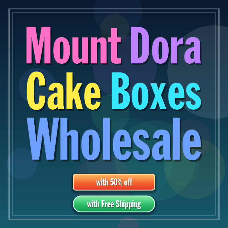 Mount Dora cake boxes