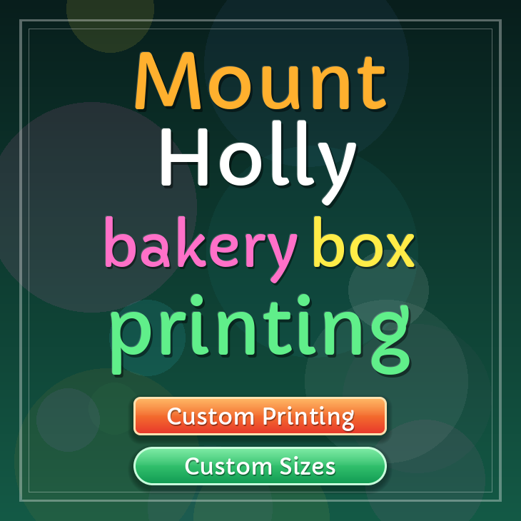 Mount Holly bakery box printing