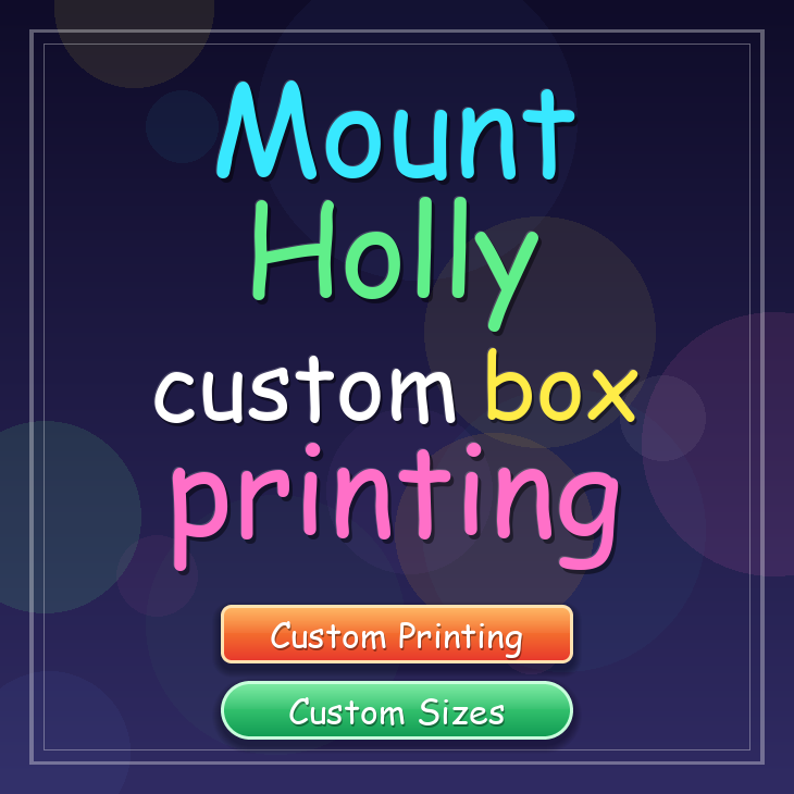 Mount Holly custom box printing