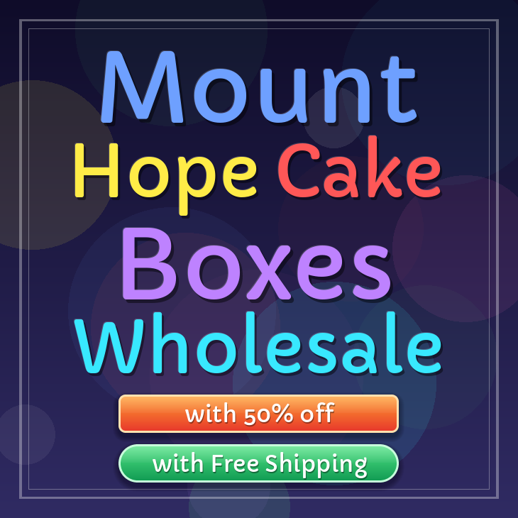 Mount Hope cake boxes