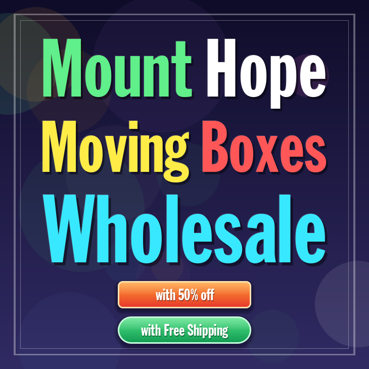 Mount Hope moving boxes