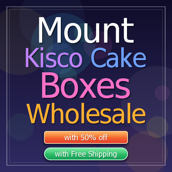 Mount Kisco cake boxes