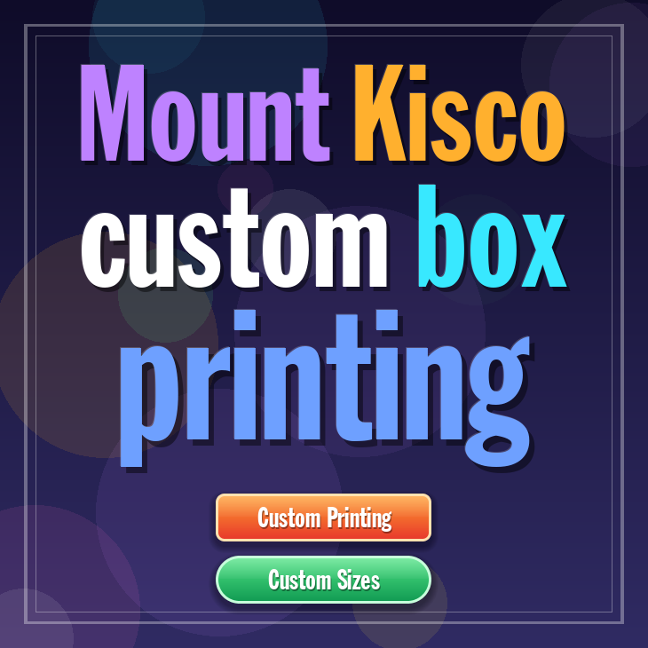Mount Kisco custom box printing