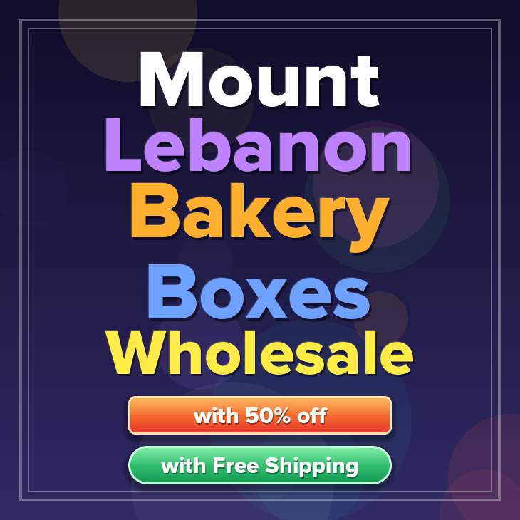 Mount Lebanon bakery boxes