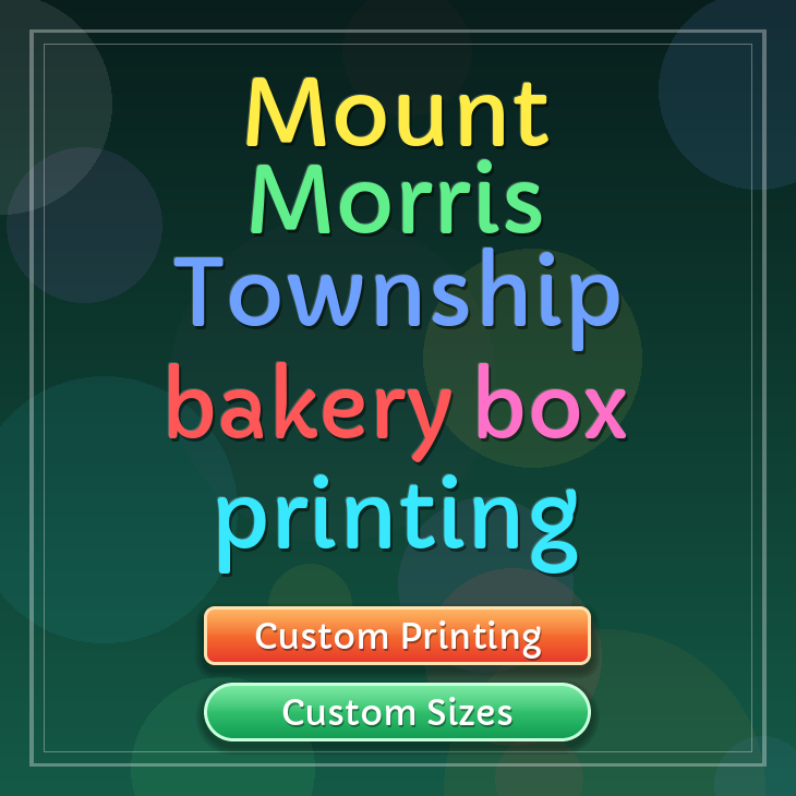 Mount Morris Township bakery box printing