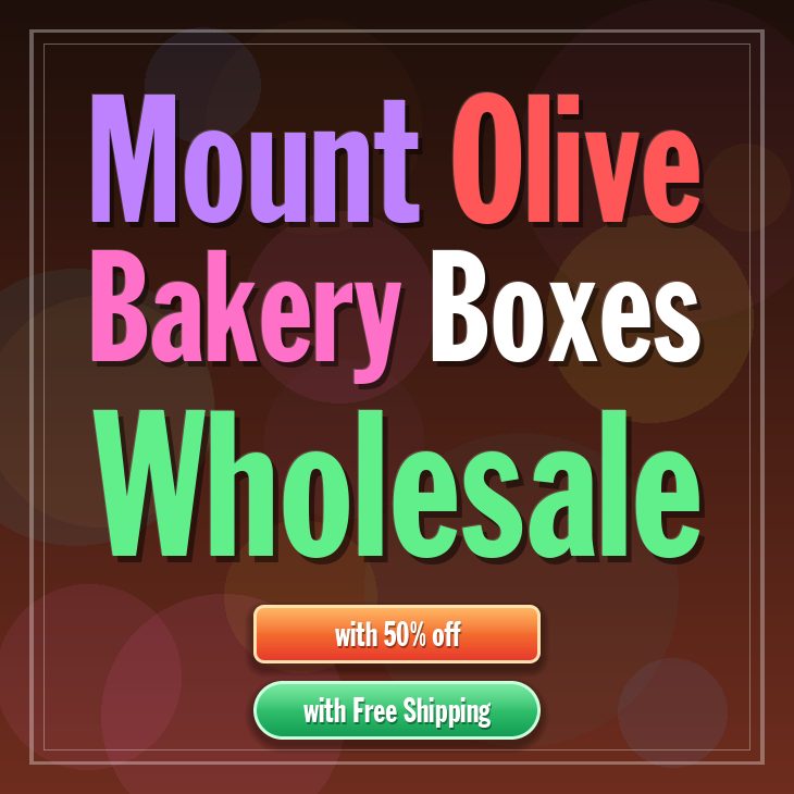 Mount Olive bakery boxes