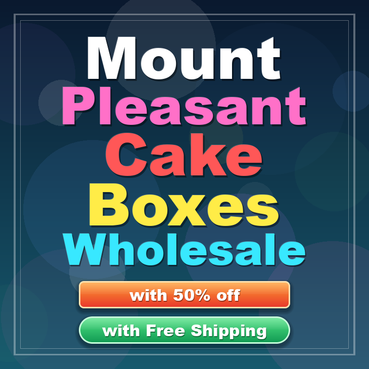 Mount Pleasant cake boxes