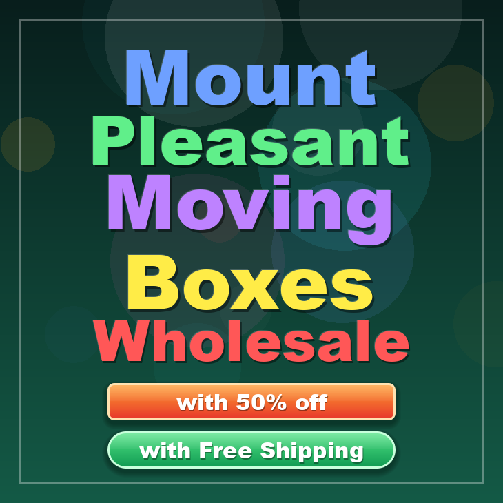 Mount Pleasant moving boxes