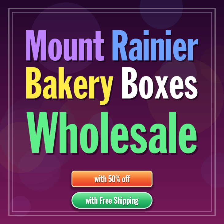 Mount Rainier bakery boxes