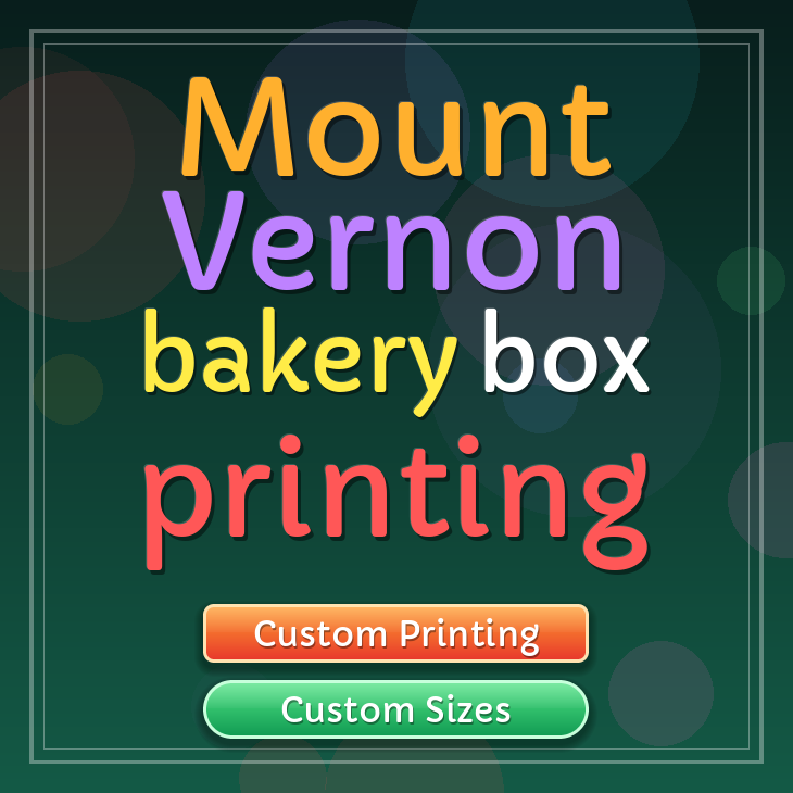 Mount Vernon bakery box printing