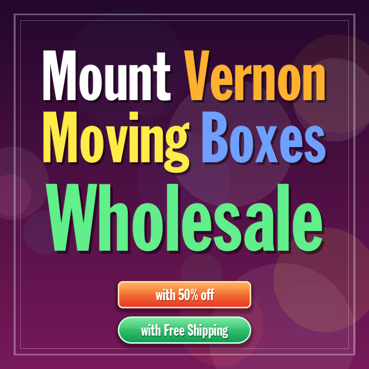 Mount Vernon moving boxes