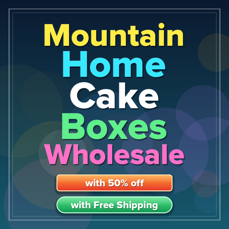 Mountain Home cake boxes