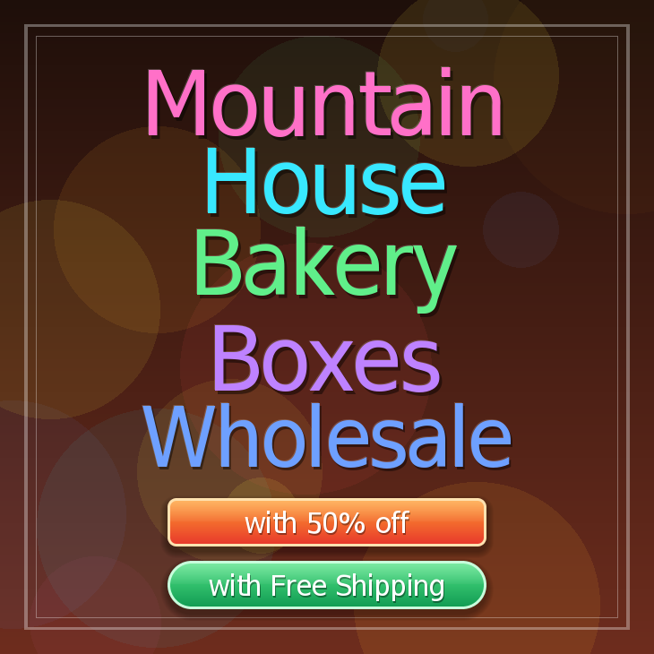 Mountain House bakery boxes