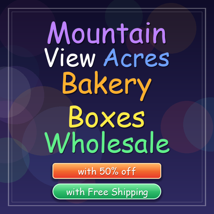 Mountain View Acres bakery boxes