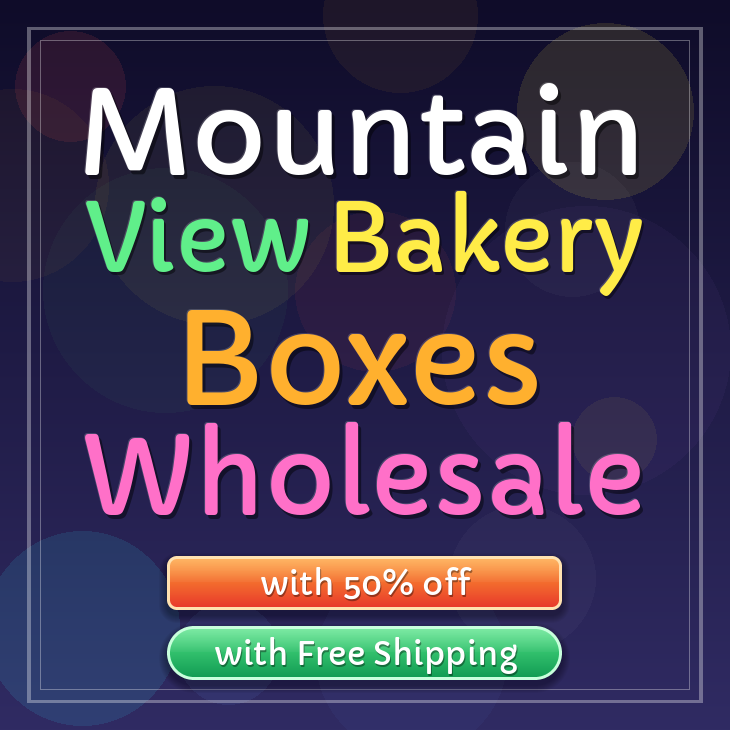 Mountain View bakery boxes