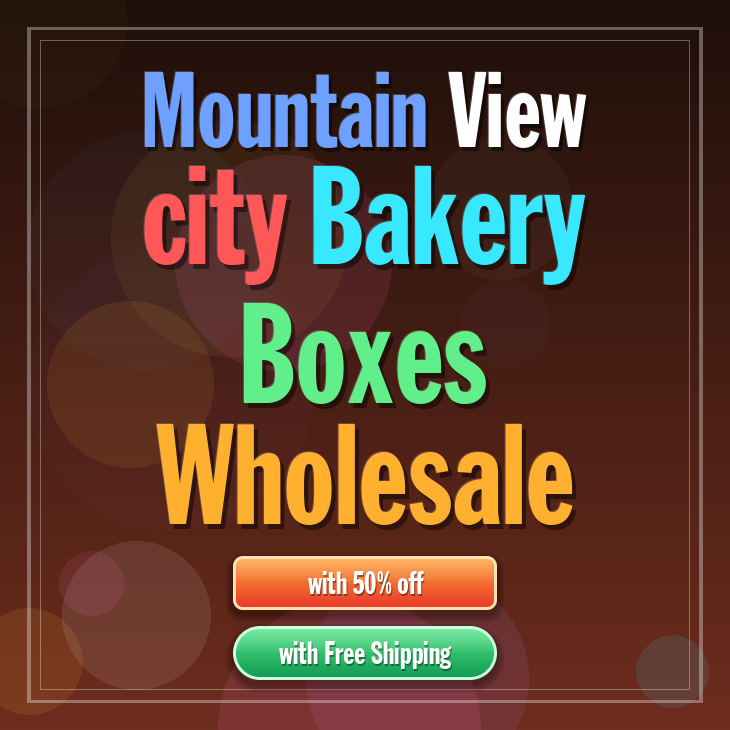 Mountain View City bakery boxes