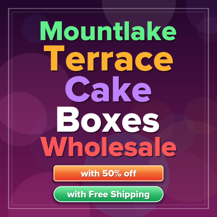 Mountlake Terrace cake boxes