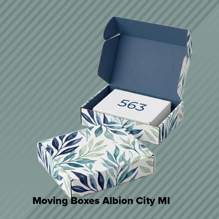 Moving boxes albion city mi