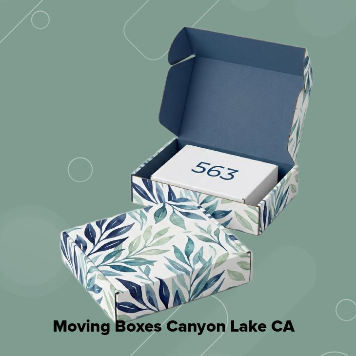 Moving boxes canyon lake ca