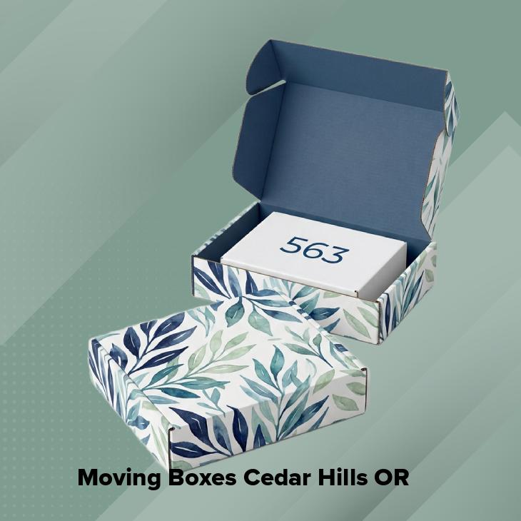 Moving boxes cedar hills or