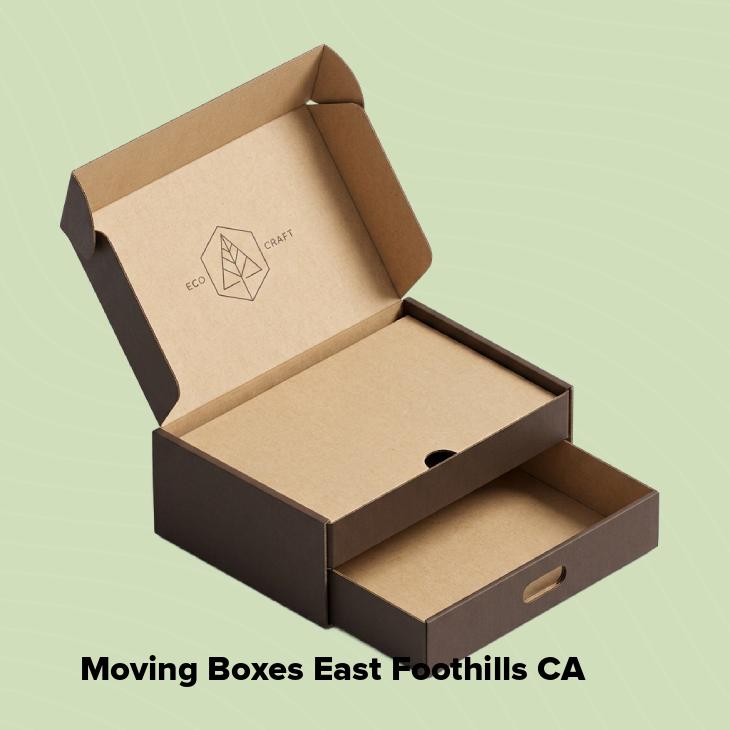 Moving boxes east foothills ca
