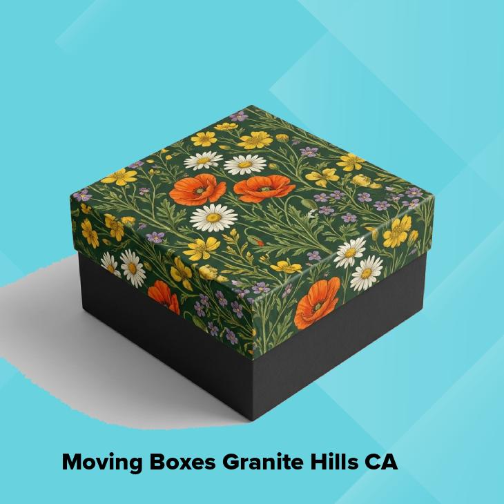 Moving boxes granite hills ca