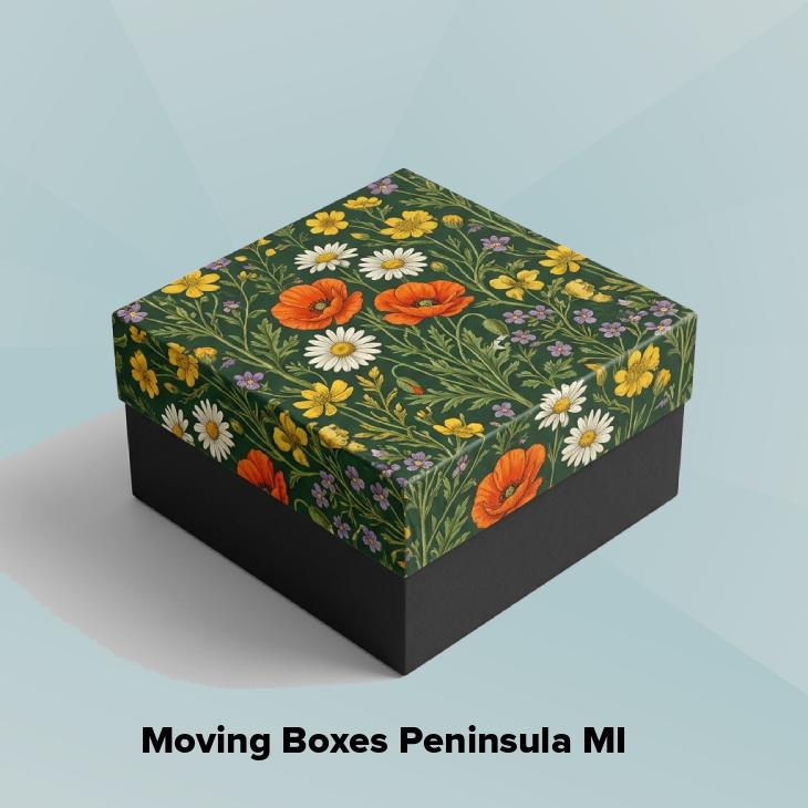 Moving boxes peninsula mi