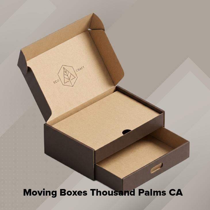 Moving boxes thousand palms ca