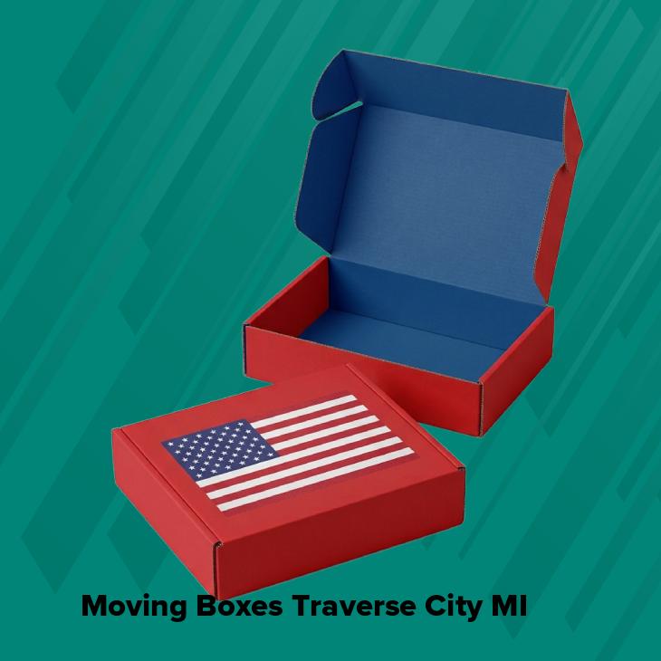 Moving boxes traverse city mi