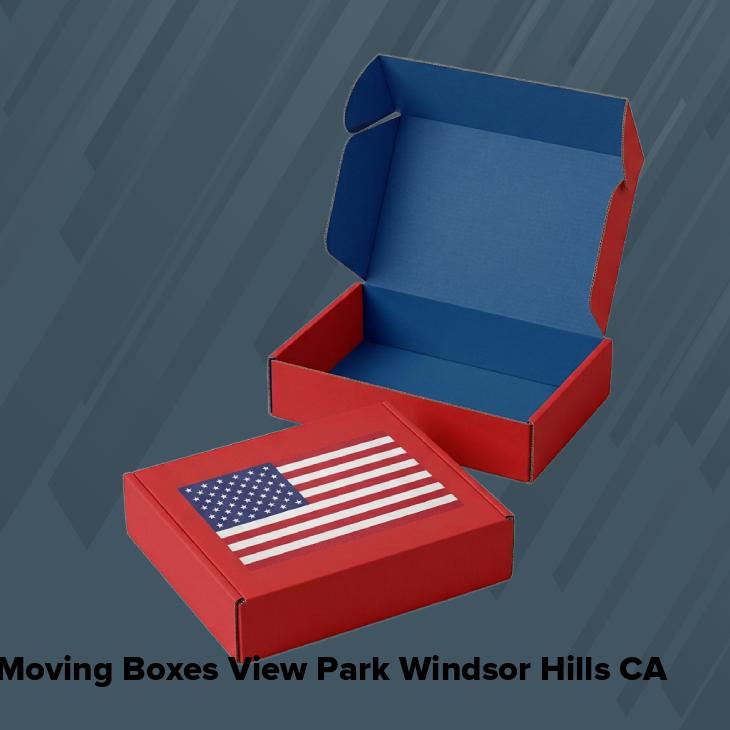 Moving boxes view park windsor hills ca