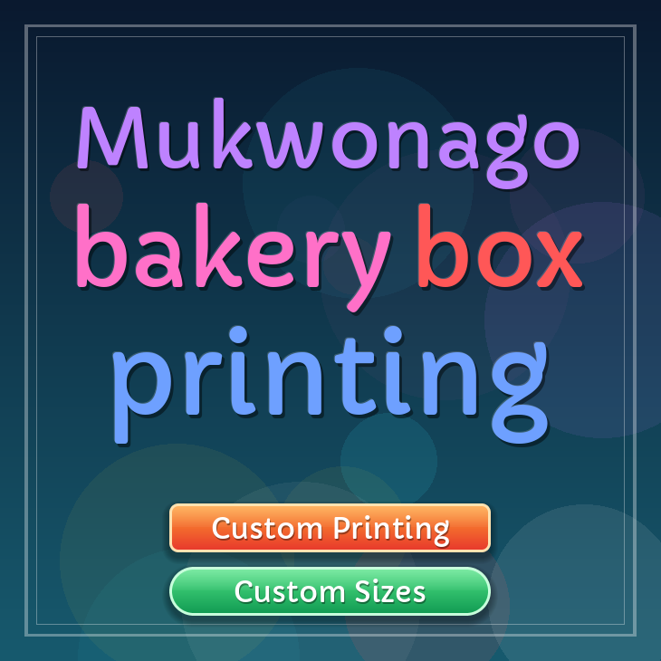 Mukwonago bakery box printing