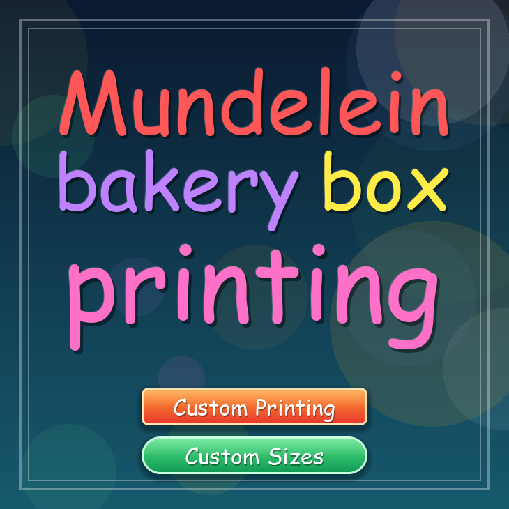 Mundelein bakery box printing