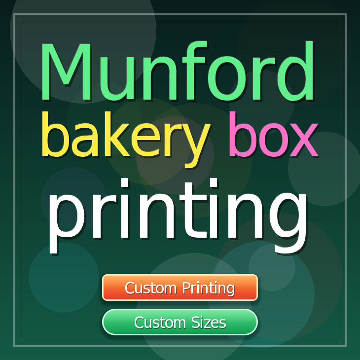 Munford bakery box printing