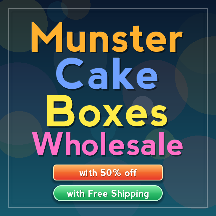 Munster cake boxes