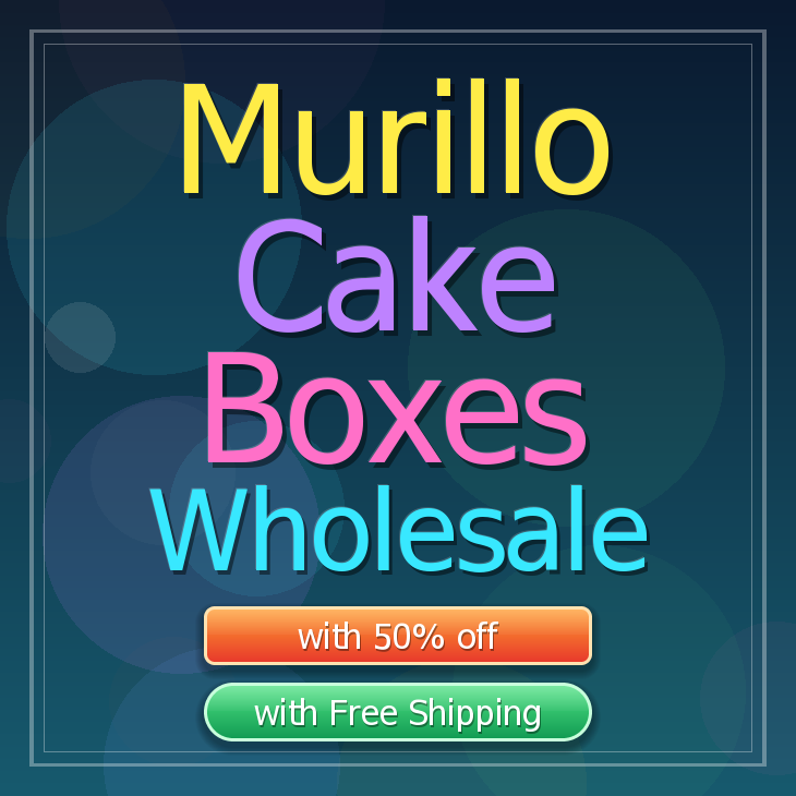 Murillo cake boxes