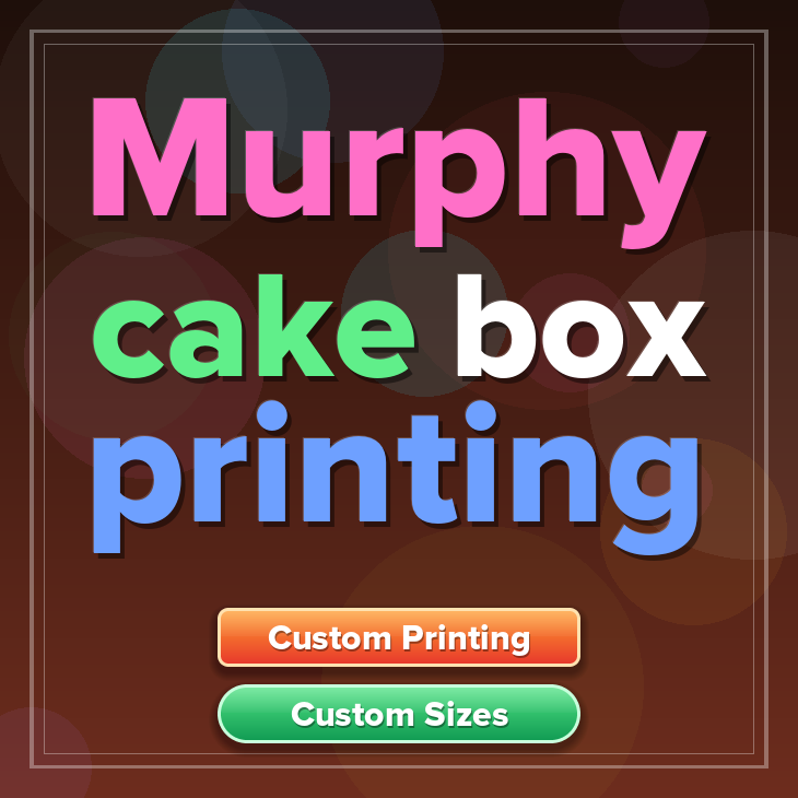 Murphy cake box printing
