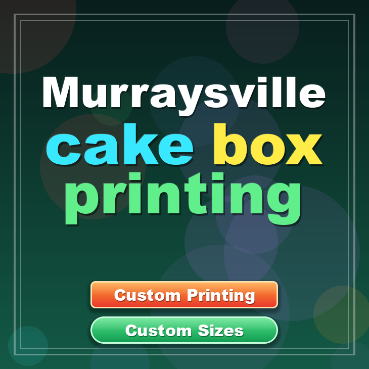 Murraysville cake box printing