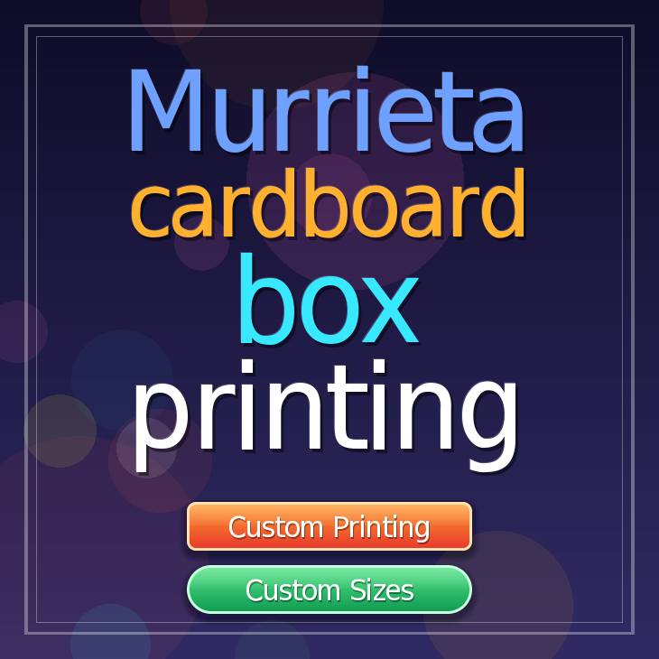 Murrieta cardboard box printing