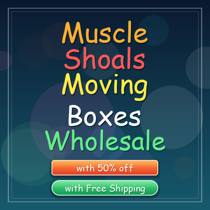 Muscle Shoals moving boxes