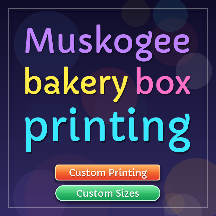 Muskogee bakery box printing