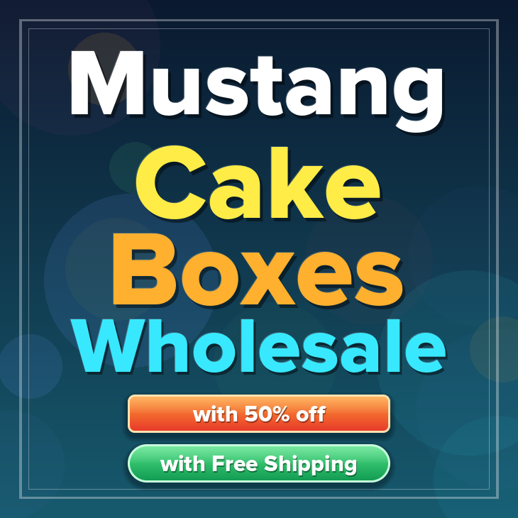 Mustang cake boxes