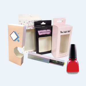 Beauty Custom Nail Polish Packaging Boxes