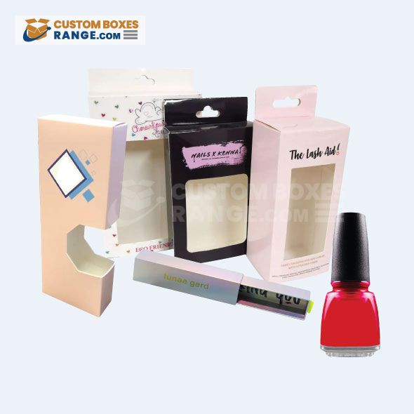 Beauty Custom Nail Polish Packaging Boxes