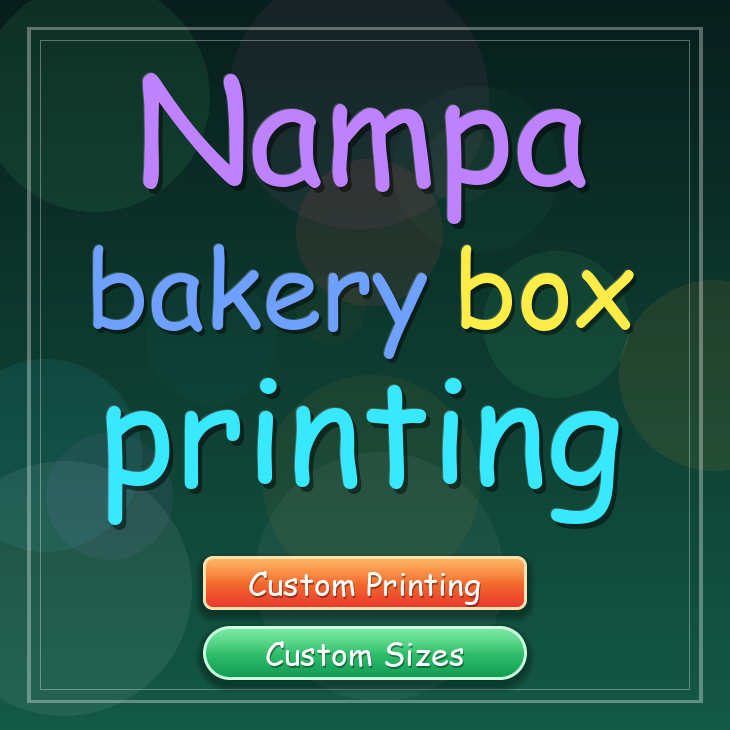 Nampa bakery box printing